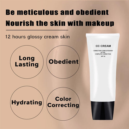 Ghfczoo CC Cream for mature skin travel-friendly 30ml tube
