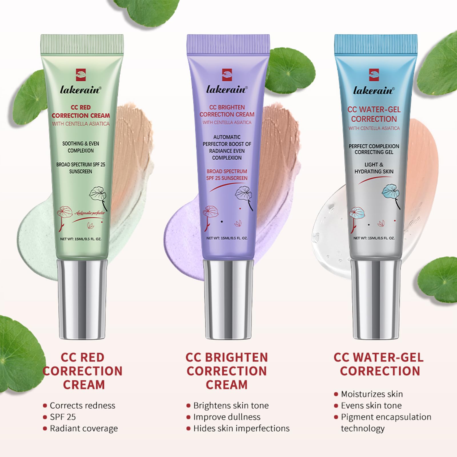 Authentic Eonfave skincare packaging showing Centella Asiatica ingredients