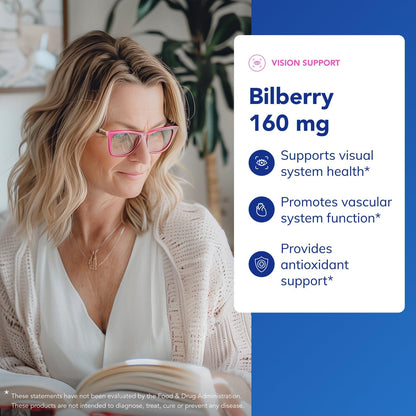 Hypoallergenic visual and vascular support capsules by Pure Encapsulations for digital eye strain relief