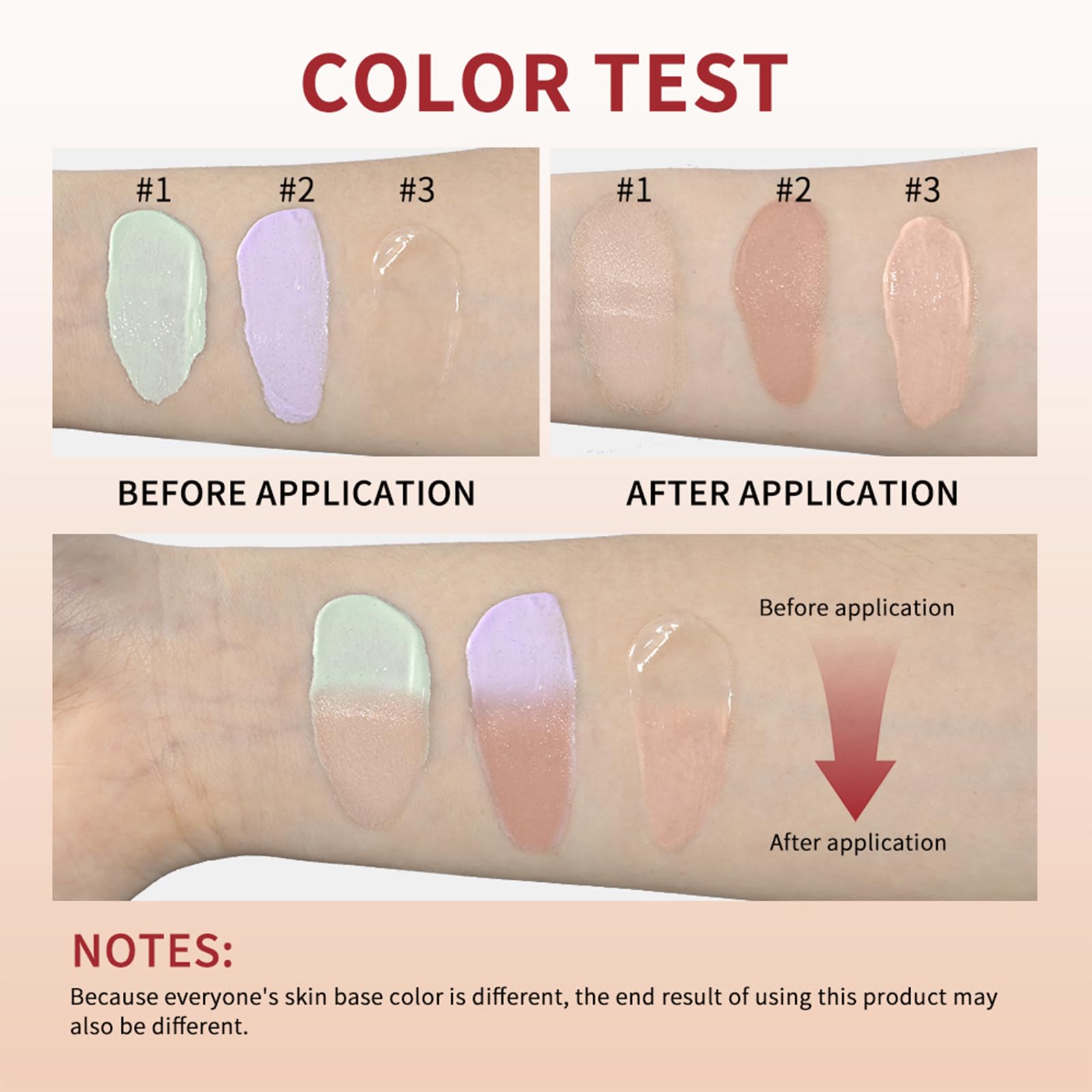 Eonfave CC Red Correction Cream for acne marks and redness