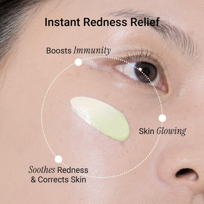 Meebak Cica Redness Solution Cream packaging and size reference