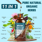 Totaria organic lymphatic supplement ingredients label detail