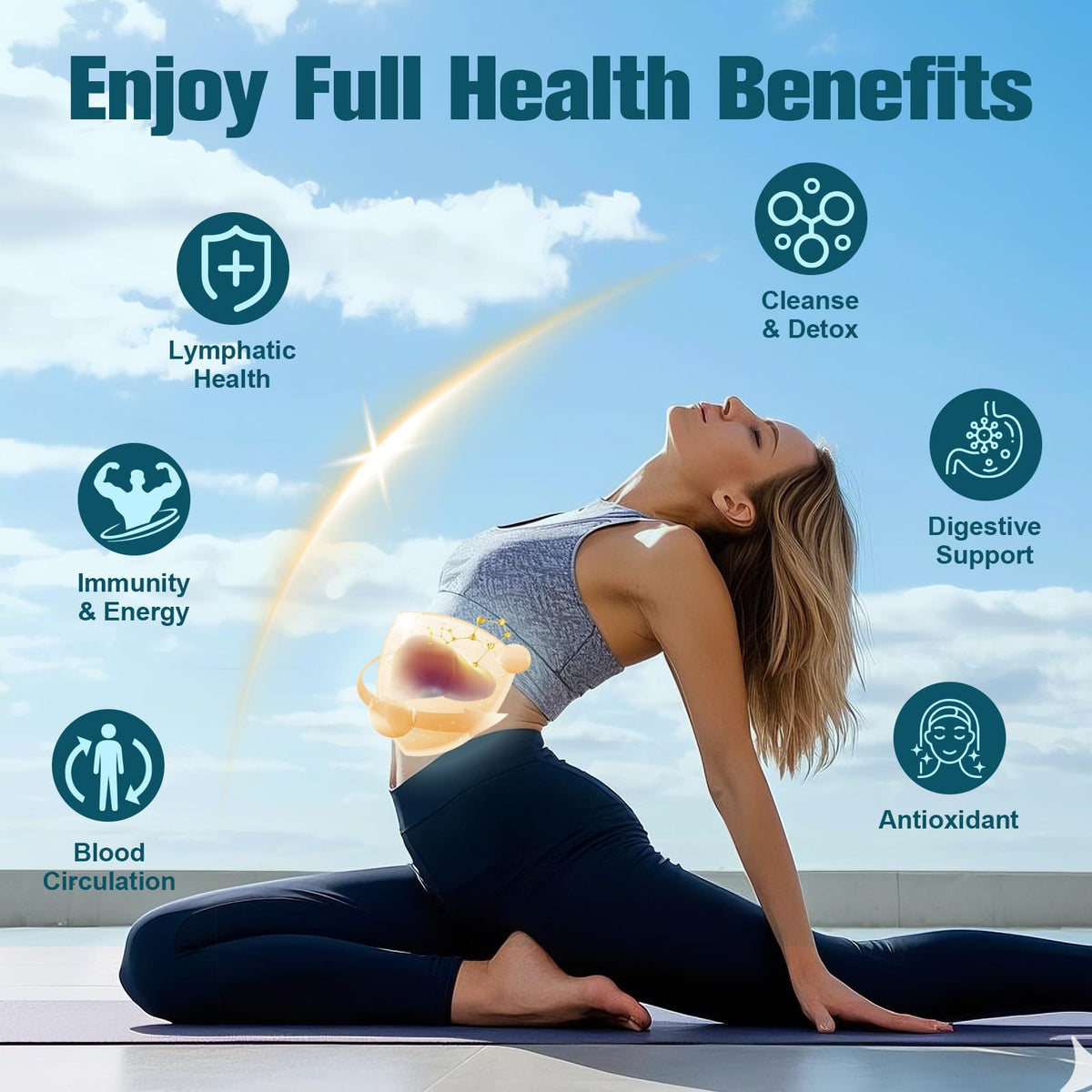 Liposomal liquid drops formula for immune support