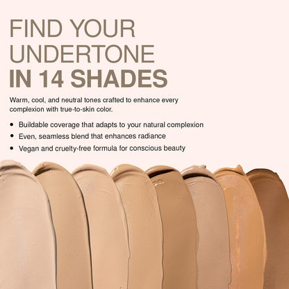 Texture and consistency of Palladio oil-free CC cream