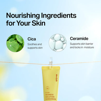 Meebak Cica cream ingredients and benefits label