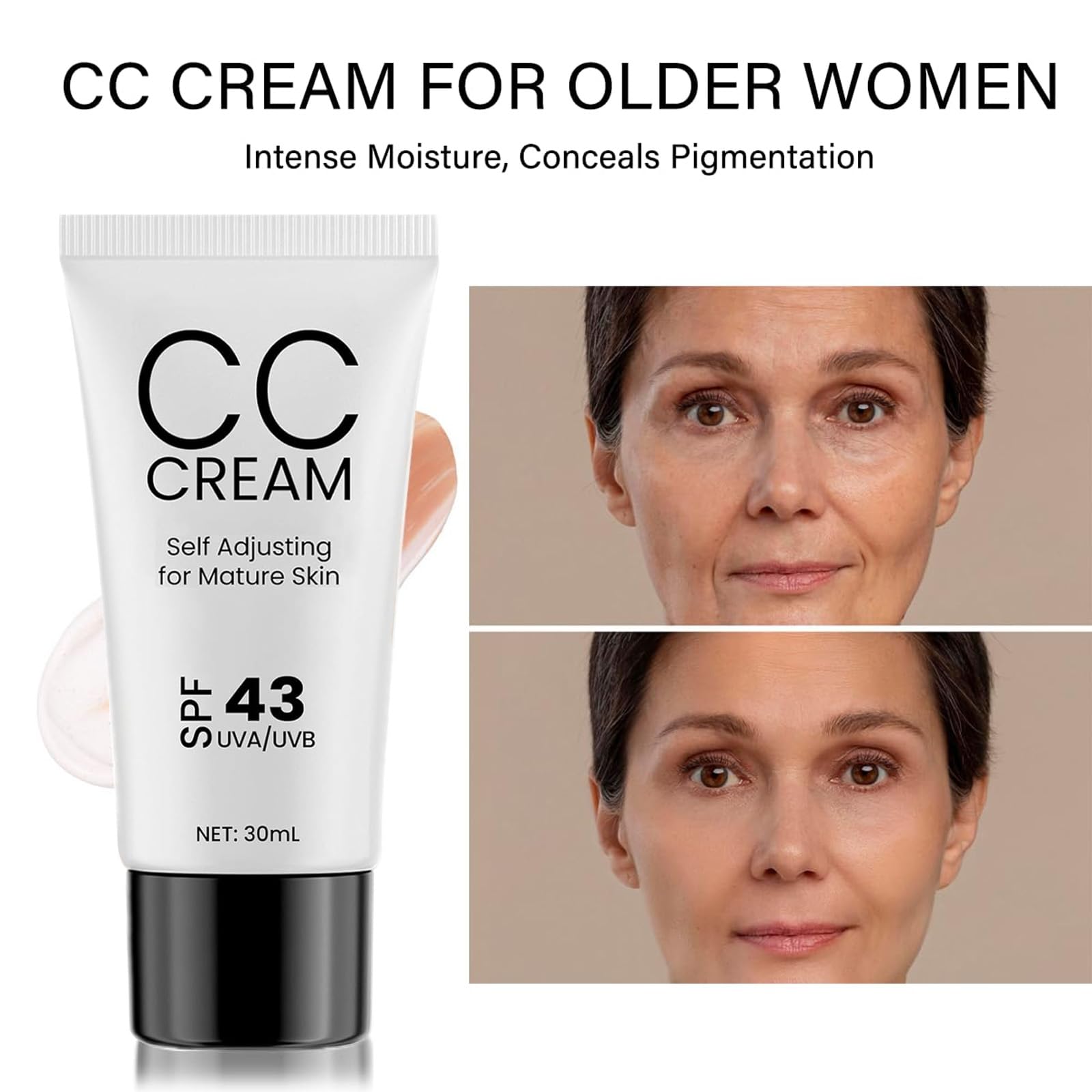 Two pack set of Buatkontly CC Cream for mature skin