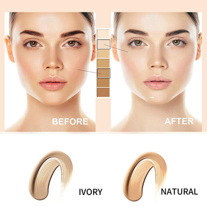 Texture swatch of Weispo Skin Tone Adjusting CC Cream on hand