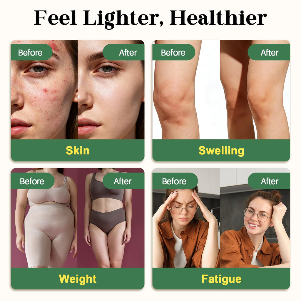 Back label of Migcopat lymphatic drainage drops showing certifications