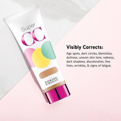Physicians Formula Super CC cream SPF 30 packaging details