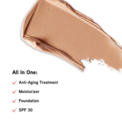 Physicians Formula Super CC cream texture and swatch on skin