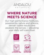 Andalou Naturals tinted moisturizer box and tube display