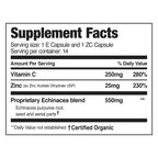 EZC Pak 28 capsules packaging immune supplement