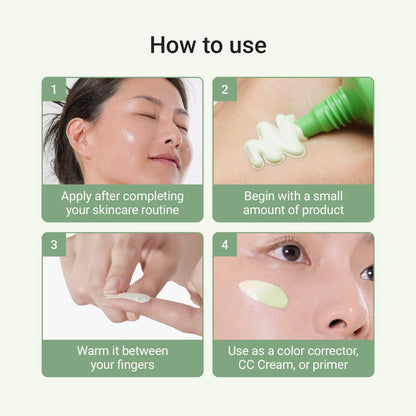 Meebak Cica Redness Solution Lite box packaging detail