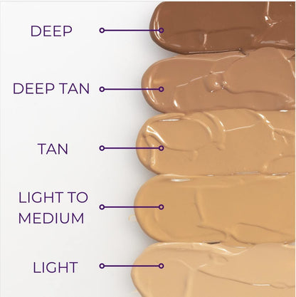 Hey Honey CC cream showing the light to medium shade consistency.