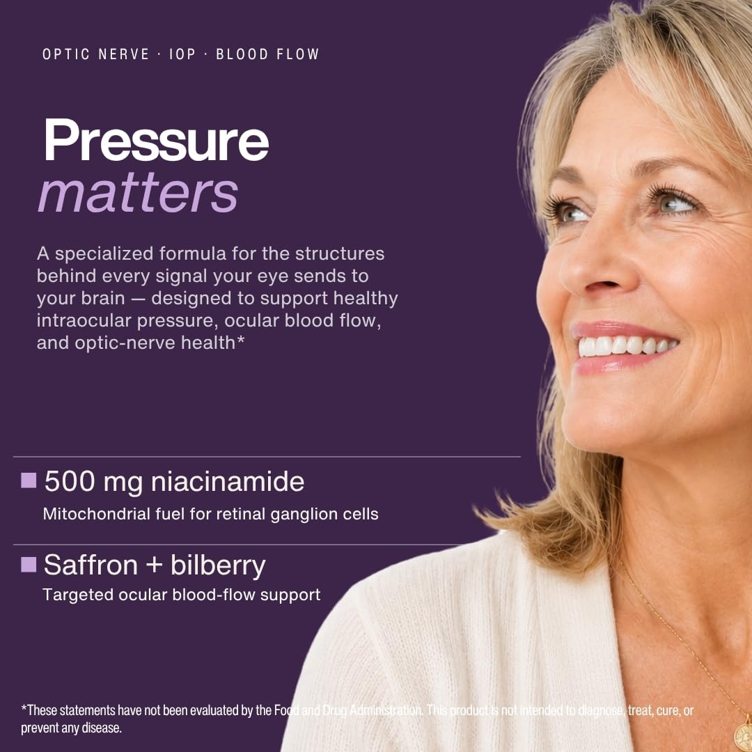Pristene eye pressure support capsules with bilberry and saffron ingredients list