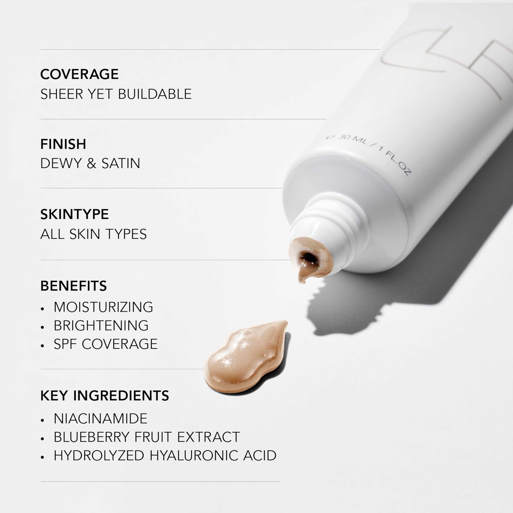 Cle Cosmetics CCC Cream tube size reference