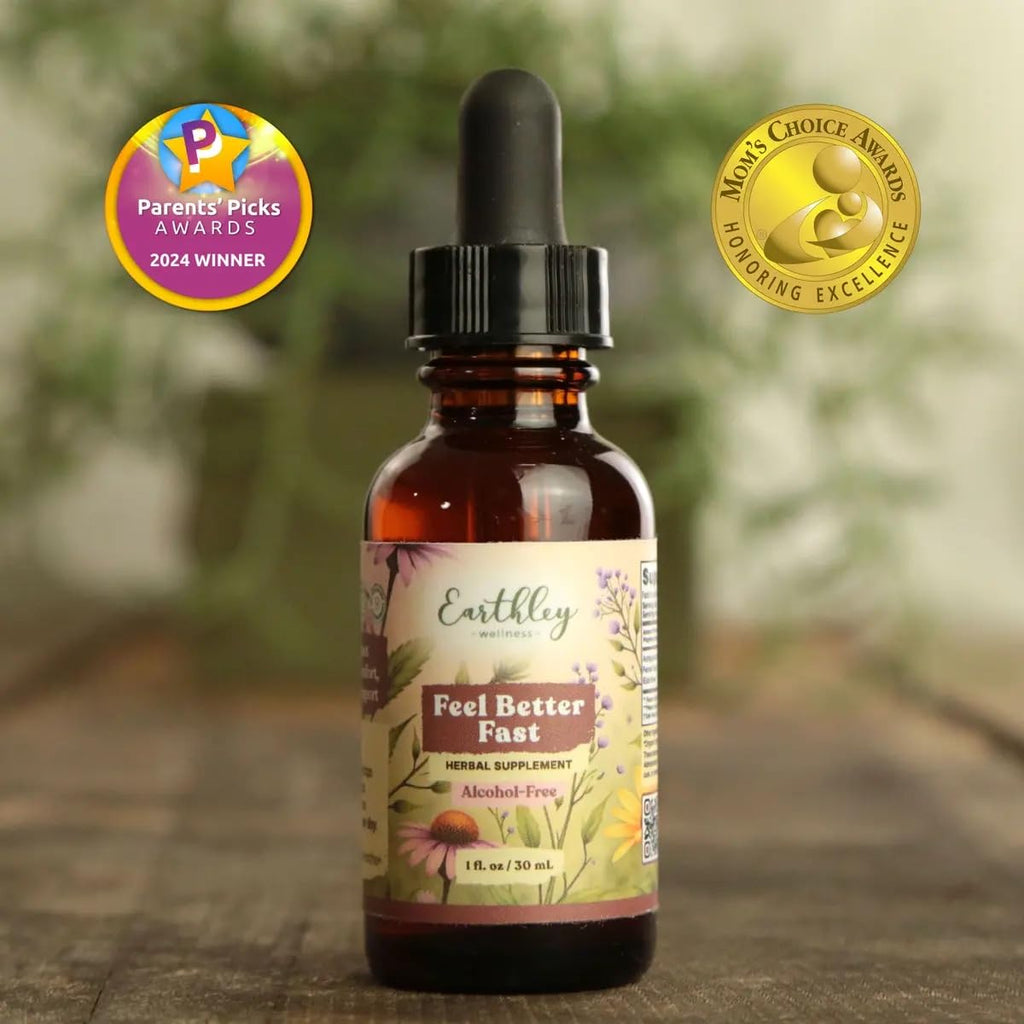 Authentic Earthley Wellness Feel Better Fast packaging