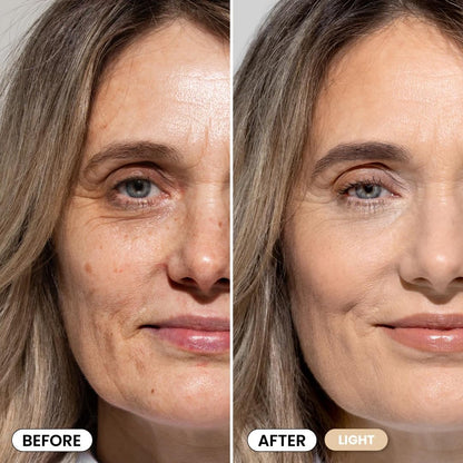 Prime Prometics mature skin liquid-to-powder foundation bottle