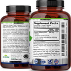 Zazzee organic four month supply bilberry pills packaging