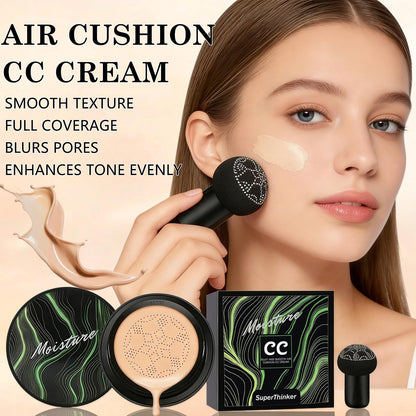 Mushroom head sponge applicator for CC cream foundation