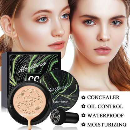 Side profile of Superthinker CC cream compact