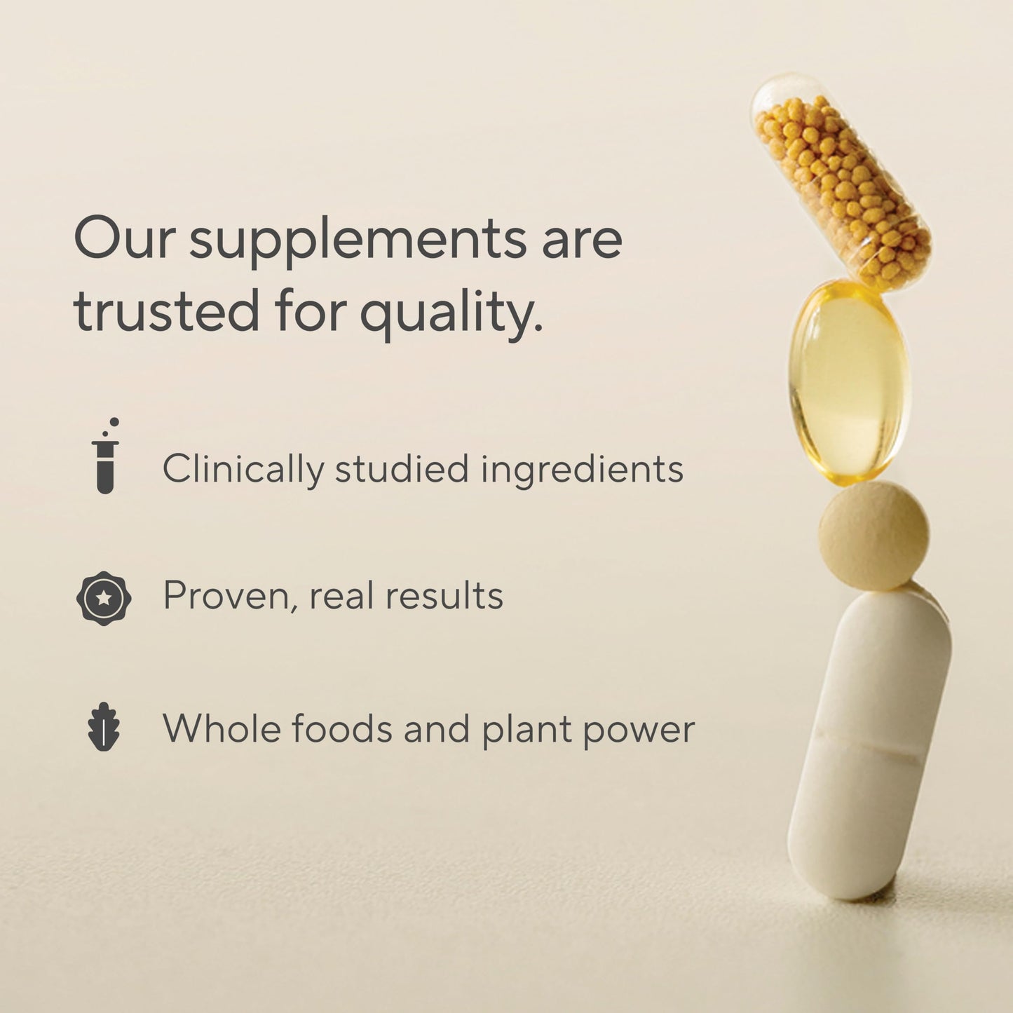 Close up view of Sunergetic advanced detox supplement with black walnut and lactospore probiotics