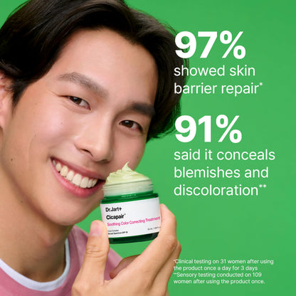 Travel size Dr. Jart+ Cicapair cream bottle