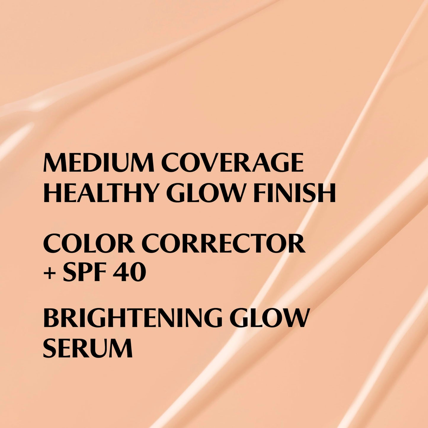 It Cosmetics CC+ Nude Glow foundation texture and serum glow