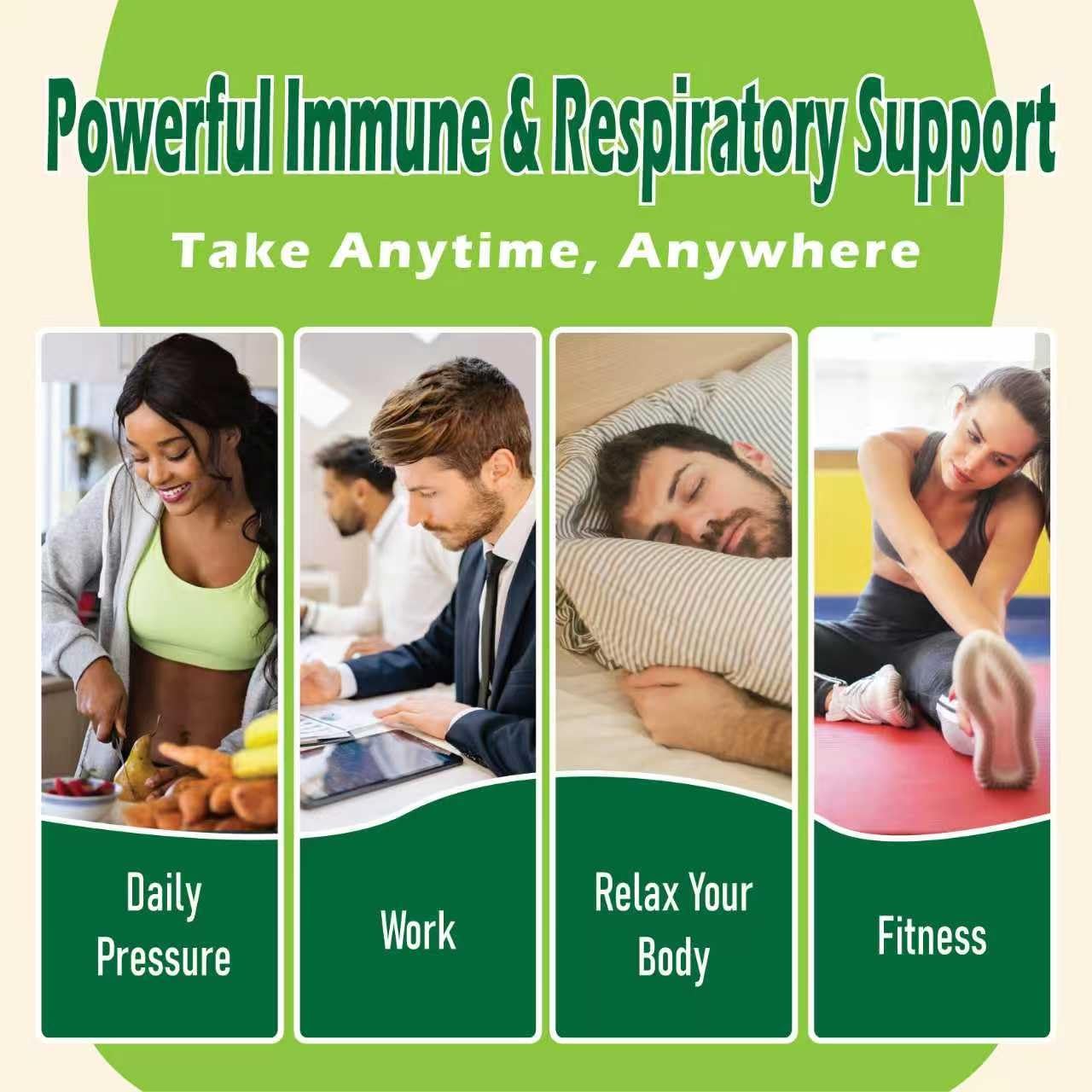 Resilia immune powerhouse herbal softgels displaying product features