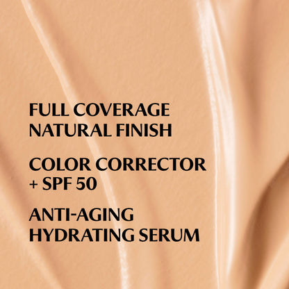 It Cosmetics CC Cream texture on skin swatch