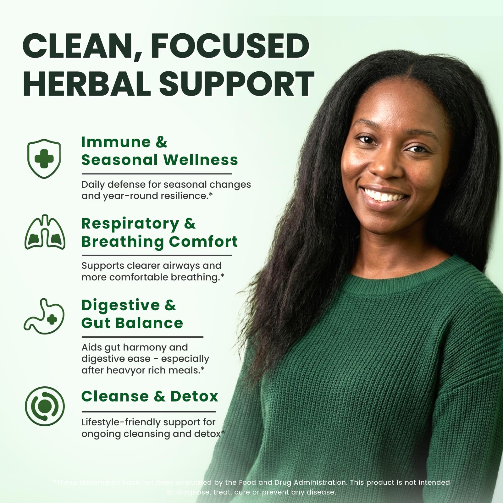 Lukaree botanical supplement bottle listing key ingredients including black seed oil and turmeric