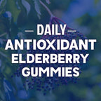 Nature's Nutrition Sambucus elderberry supplement bottle highlighted from a side angle for daily wellness use