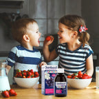 Natural berry flavor elderberry syrup for kids