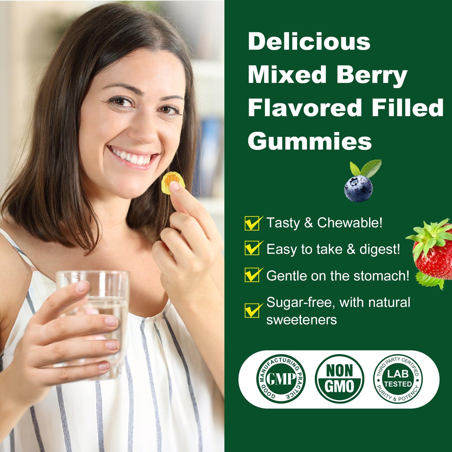 Lilicare liposomal dietary supplement bottle displayed on a clean wellness background