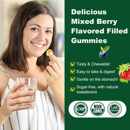 Lilicare liposomal dietary supplement bottle displayed on a clean wellness background
