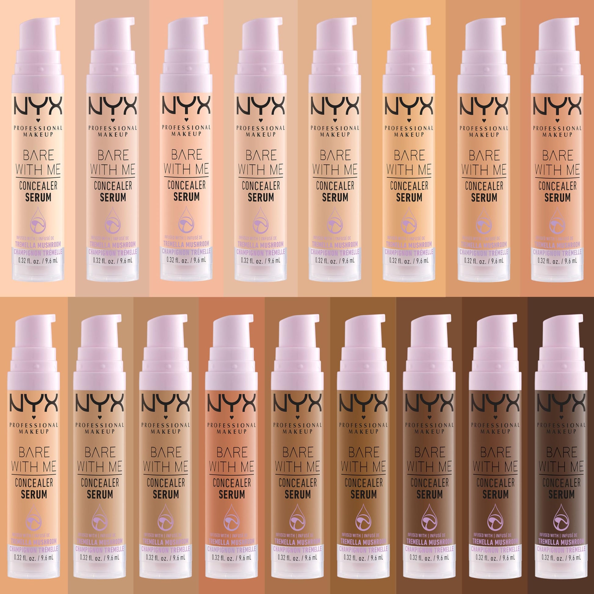 Natural satin finish concealer for dark circles and dry skin patches