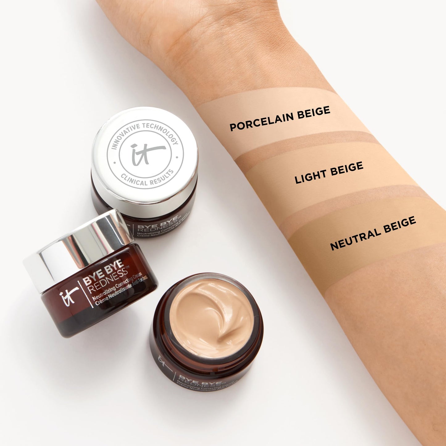 IT Cosmetics Bye Bye Redness full coverage cream packaging box