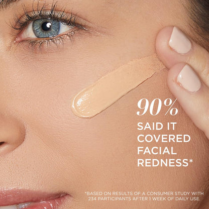 IT Cosmetics Bye Bye Redness Neutral Beige shade demonstration