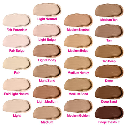 Wet N Wild Mega Last liquid concealer side view showing ingredients list