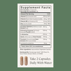 Stonehenge Health Dynamic Immunity capsules showcasing non GMO and allergen free badges
