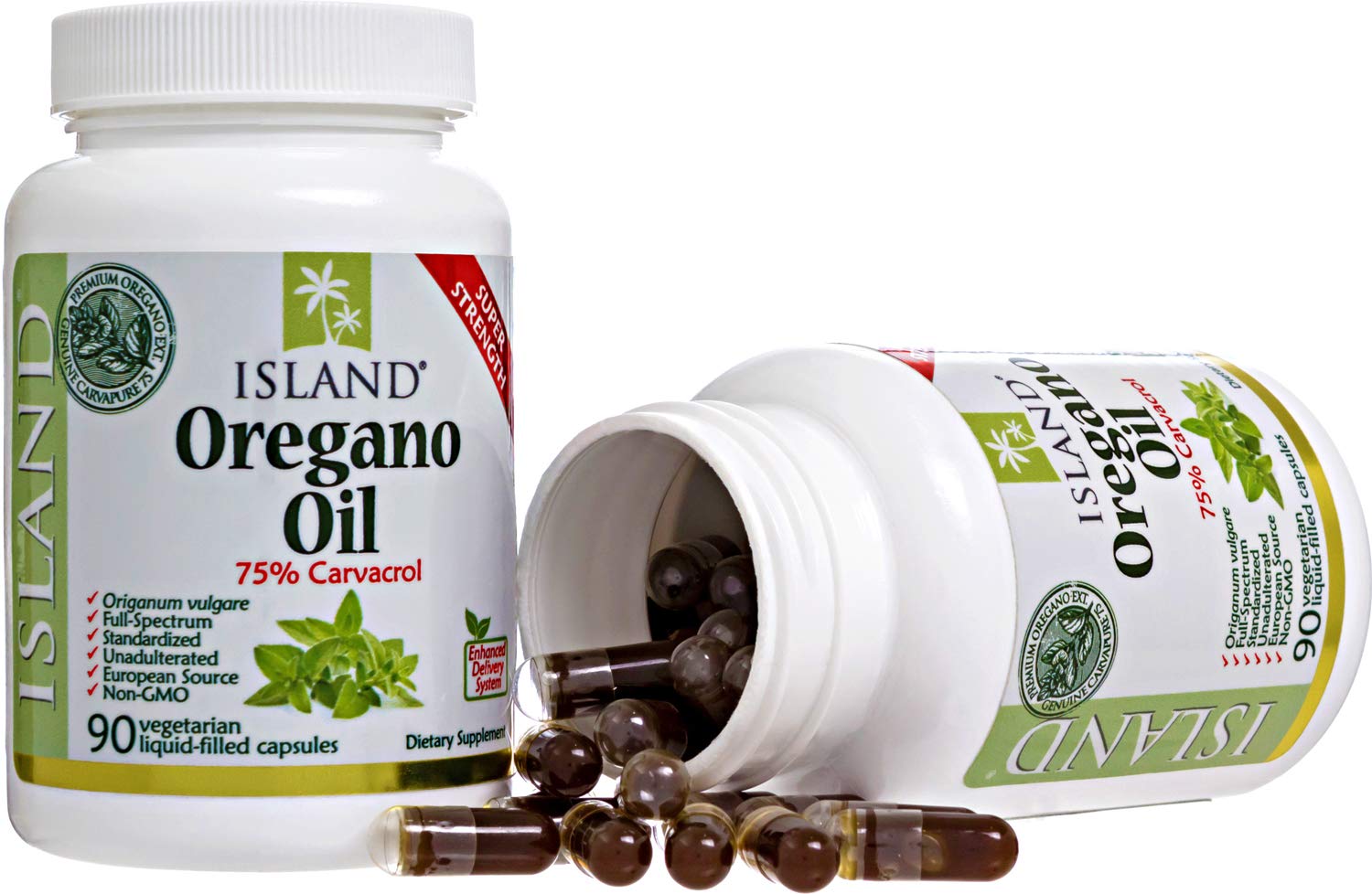 Supplement facts panel for high potency immune defense and gut health antioxidant capsules