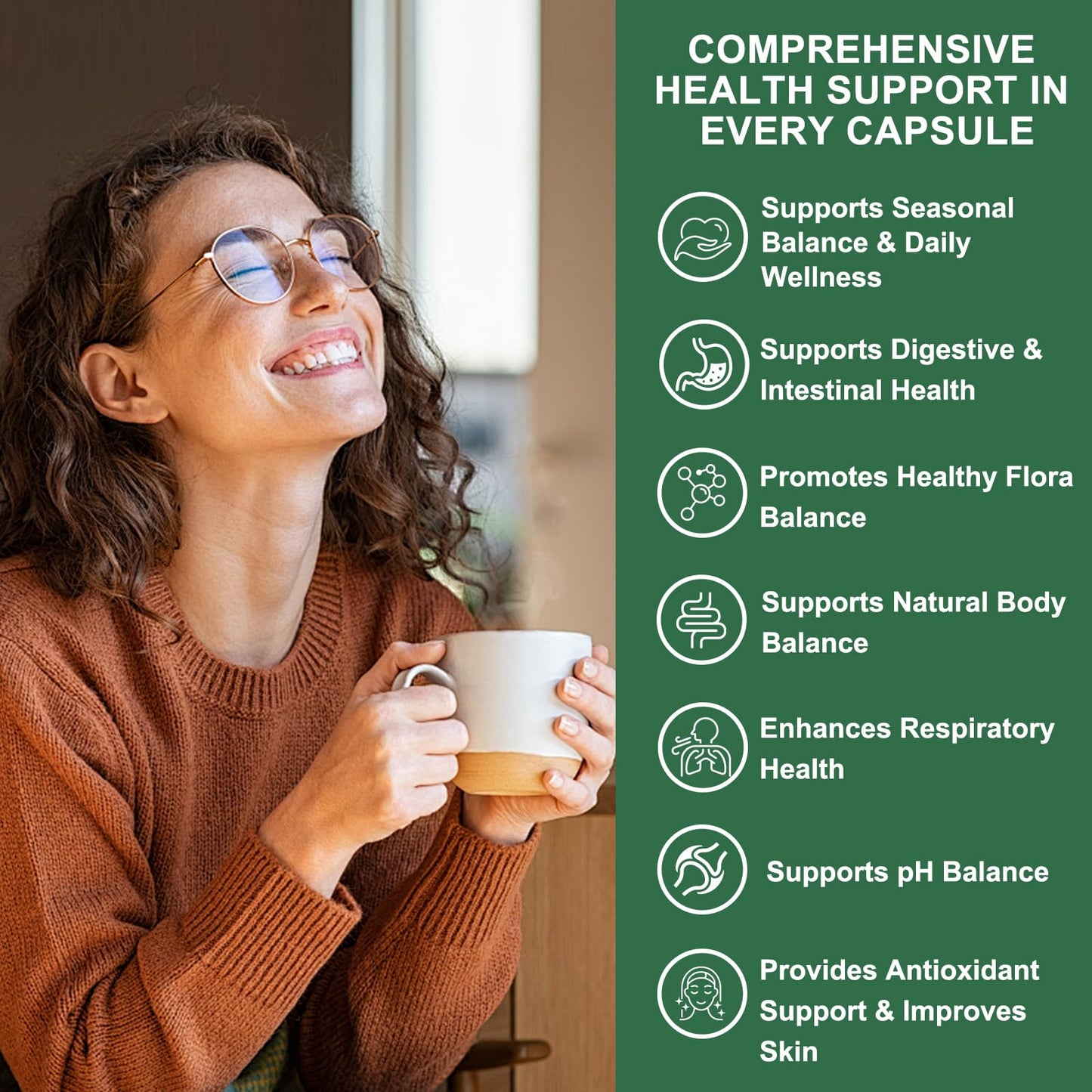 Obill NuTrance immune support dietary supplement softgels showcasing capsule size and transparency.