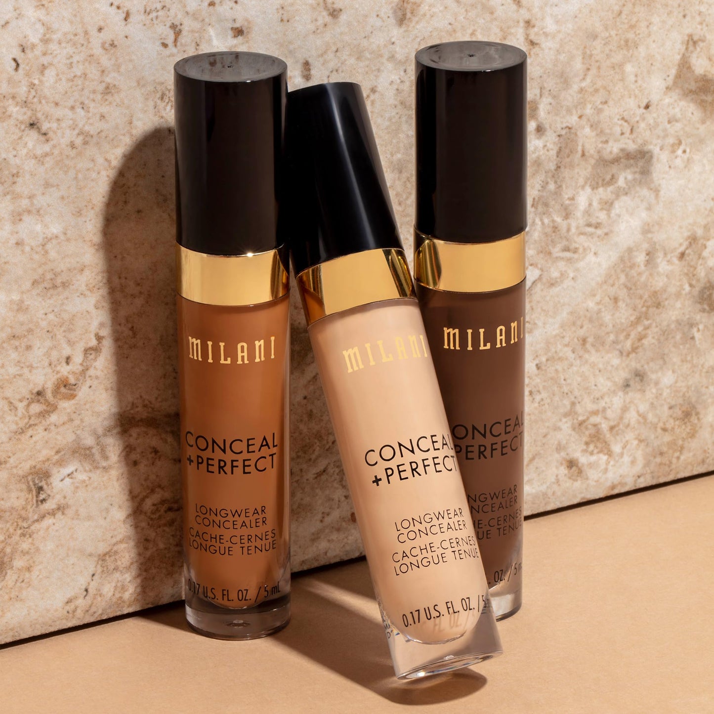 Milani vegan and cruelty free liquid concealer bottle close up