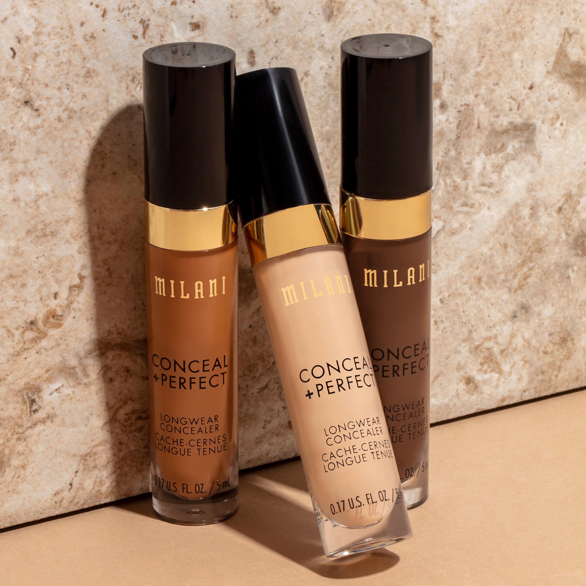 Milani vegan and cruelty free liquid concealer bottle close up