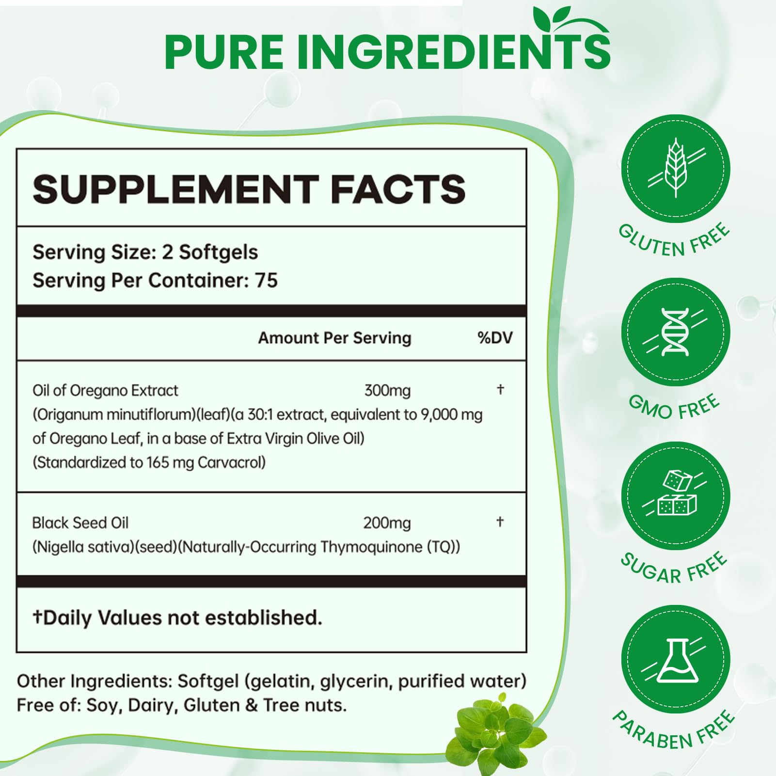 Vitarenew 150 softgels dietary supplement bottle highlighting non GMO third party purity testing