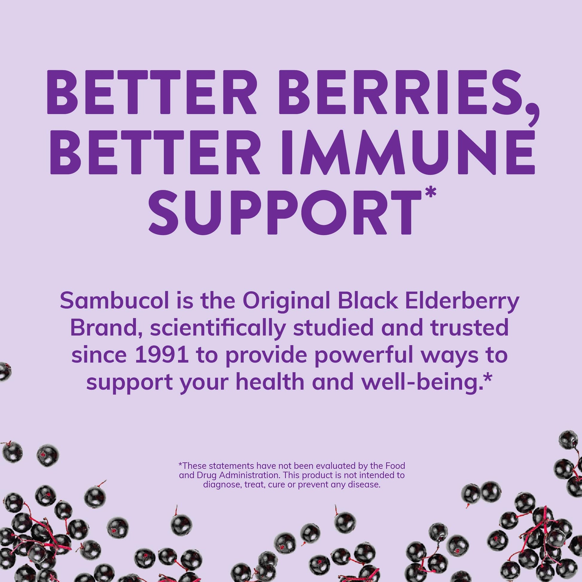 Sambucol berry flavored effervescent immune support tablets physical container close up
