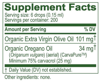 Authentic USA imported oregano liquid drops for seasonal wellness