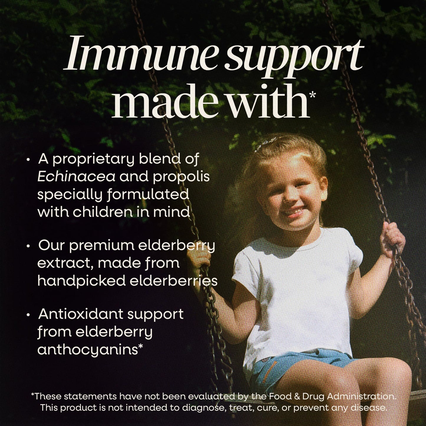 Nature's Way Sambucus Kids Elderberry Syrup liquid texture in spoon
