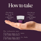 Nature's Way Sambucus Kids Elderberry Syrup side profile of packaging