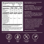 Nature's Way Sambucus Kids Elderberry Syrup ingredient details on box